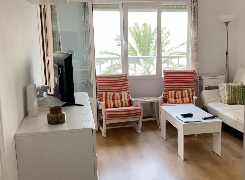 Apartamento 1ª Linea De Mar Almería Buitenkant foto